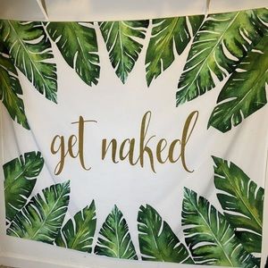 “Get Naked” Tapestry